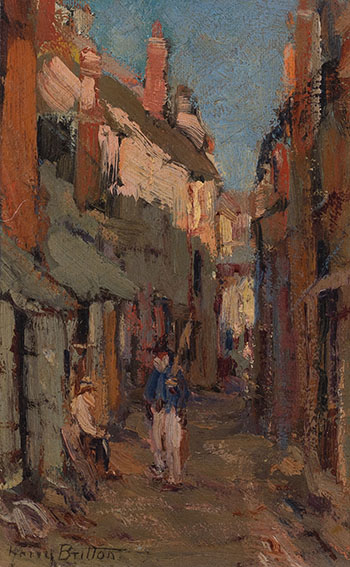 Village Scene par Harry Britton