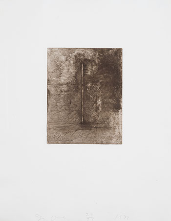Toothbrush par Jim Dine