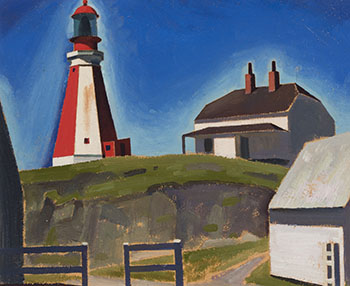 Yarmouth Light by Charles Fraser Comfort