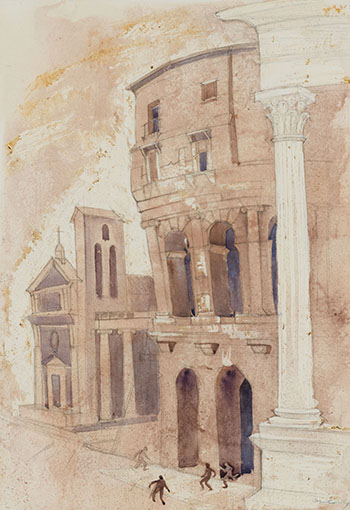 Greco-Roman Scene par Doris Jean McCarthy