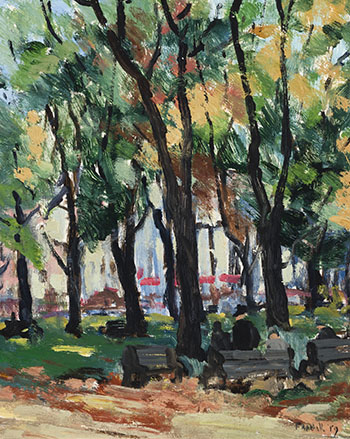 Park par Albert Jacques Franck