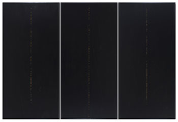 Icon (Triptych) by Malcolm Rains