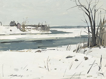 The St. Francis River par Lorne Holland Bouchard