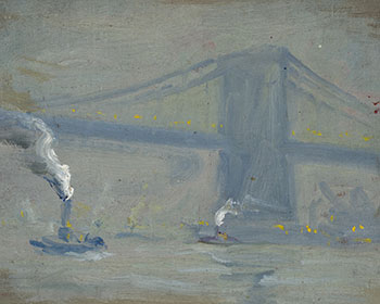 New York City Bridge par Frank Shirley Panabaker