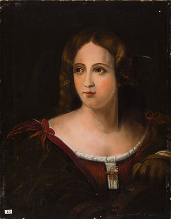 Portrait d'une dame by Manner of Palma Vecchio