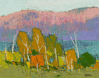 Lake and Trees by Thomas Frederick Haig Chatfield
