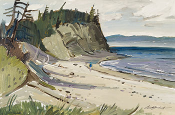 L'Anse à Brillant, Gaspé Coast by Lorne Holland Bouchard