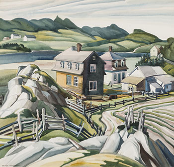 Murray River Valley, QC #1 by Peter Haworth