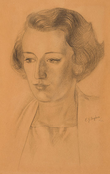 Zoe by Edward John (E.J.) Hughes