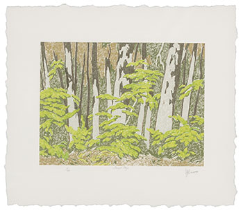 Forest Edge by Alfred Joseph (A.J.) Casson