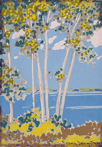 Landscape by Frank Hans (Franz) Johnston