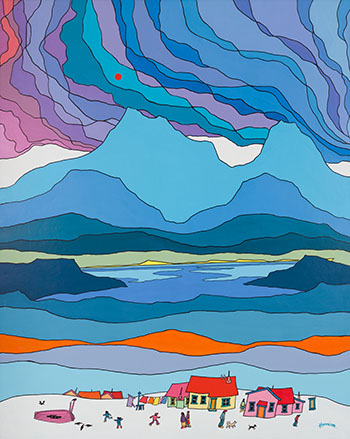 Mountains of Hope by Ted Harrison