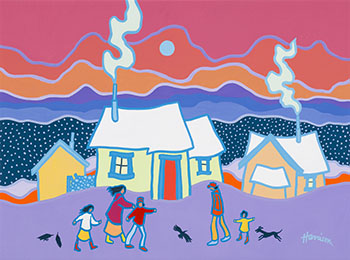 Yukon Times by Ted Harrison
