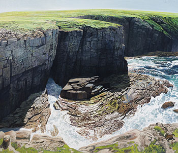 Cauldron's Edge, Orkney by Ronald (Ron) William Bolt