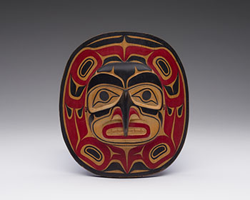 Hawk Frontlet by Beau Dick