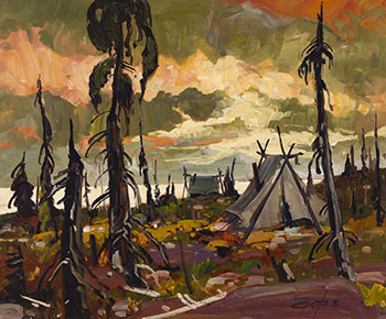 Tentes montagnaises, Mingan by Bruno Cote