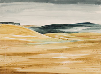 Fields on the Huron Road, Waterloo Country by Carl Fellman Schaefer