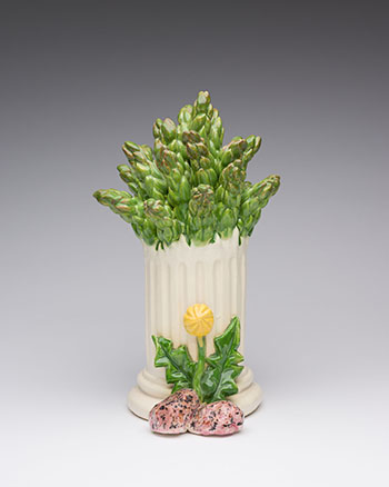 Asparagus Column by Victor Cicansky
