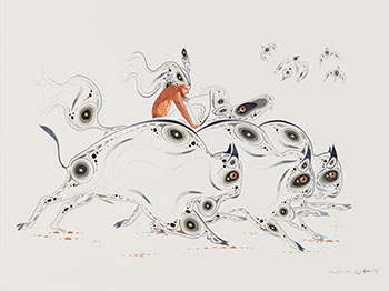 Buffalo Hunt by Eddy Cobiness