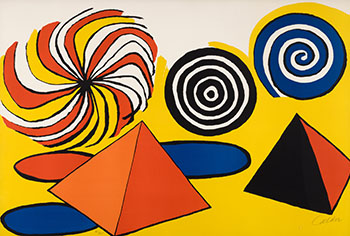 Spirals & Pyramids par Alexander Calder