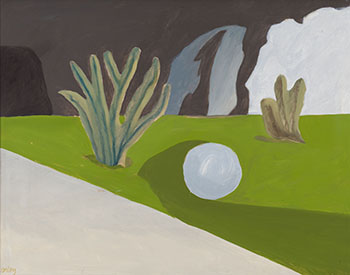 Blue Ball by Toni (Norman) Onley