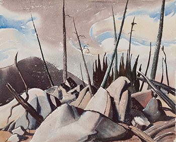 Banff Jasper Highway by Henry George Glyde