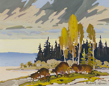 Poplar Pattern by Robert Genn