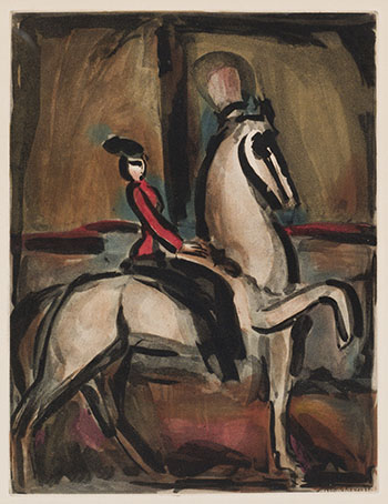 Amazone, from Cirque par Georges Rouault