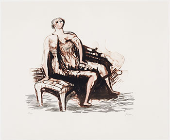 Seated Figure par Henry  Moore