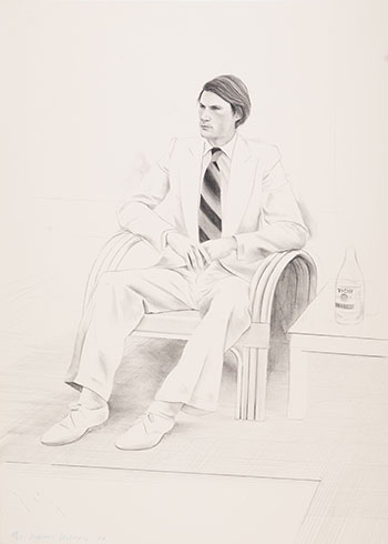 Joe McDonald by David Hockney