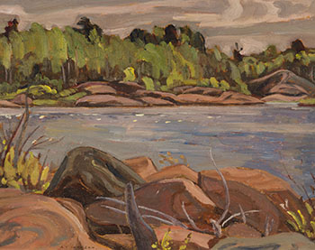 The Channel, Georgian Bay par Alexander Young (A.Y.) Jackson