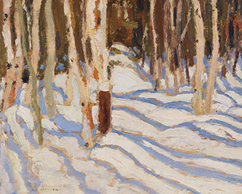 Birches par Alexander Young (A.Y.) Jackson