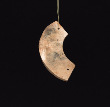 A Chinese Brownish Jade Pendant, Huang, Shang to Western Zhou Dynasty by  Chinese Art