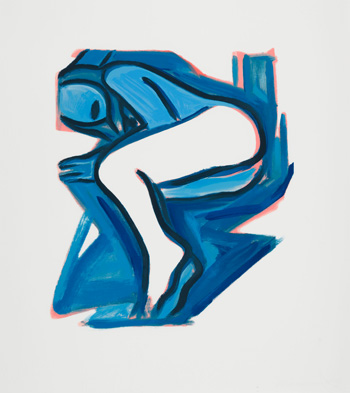 Blue Nude No. 3 par Tom Wesselmann