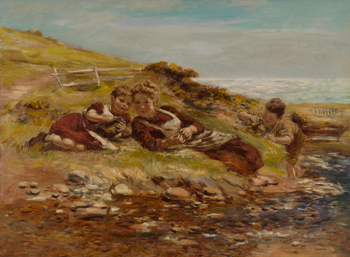 Children by the Sea by William McTaggart