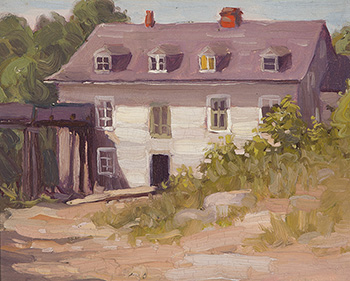 Farm House, Old Mill by Lawren Stewart Harris