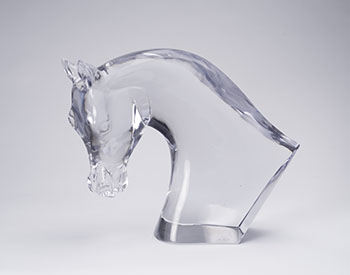 Horse Head by  Lalique