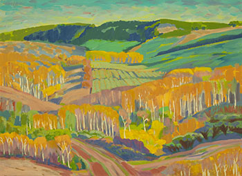 Hill Road Southwest of Calgary by Illingworth Holey Kerr