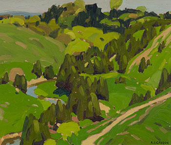 Cedar Valley par Alfred Joseph (A.J.) Casson