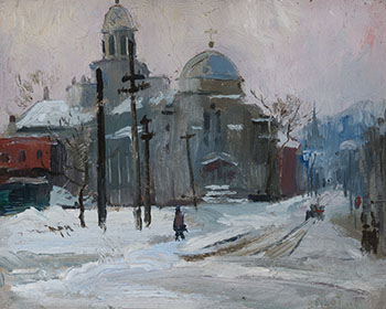 Ste-Cunégonde Church, Montreal par Robert Wakeham Pilot