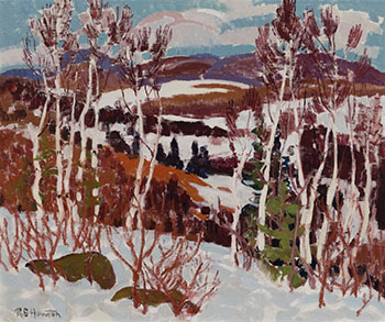 Winter Scene in the Hills par Randolph Stanley Hewton