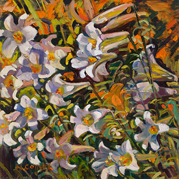 Lilies par Nora Frances Elizabeth Collyer