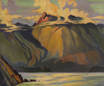 Evening, Howe Sound by William Percival (W.P.) Weston