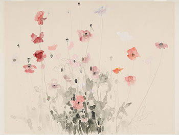 Poppies par Molly Joan Lamb Bobak