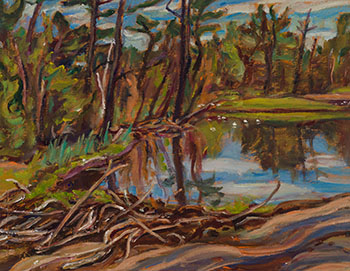 Georgian Bay / Landscape by Alexander Young (A.Y.) Jackson