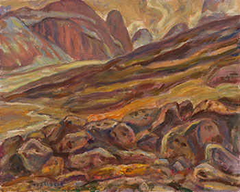 Mount Asgard, Baffin Island by Alexander Young (A.Y.) Jackson