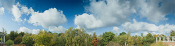 Hill Garden Pergola, Looking Towards West Heath by Scott McFarland