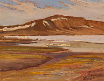 At Landing Lake Near Mould Bay by Dr. Maurice Hall Haycock