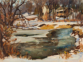 Late Winter by Tom (Thomas) Keith Roberts