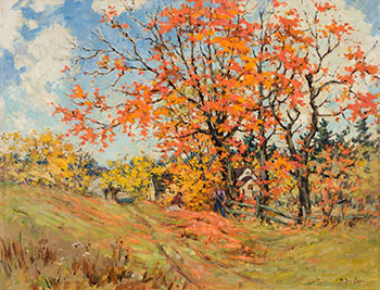 An October Harvest by Berthe Des Clayes
